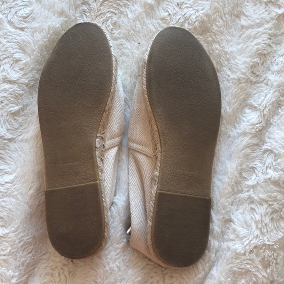 Zara Flat Espadrille with Gold Toe - Size 40 - Picture 4 of 6